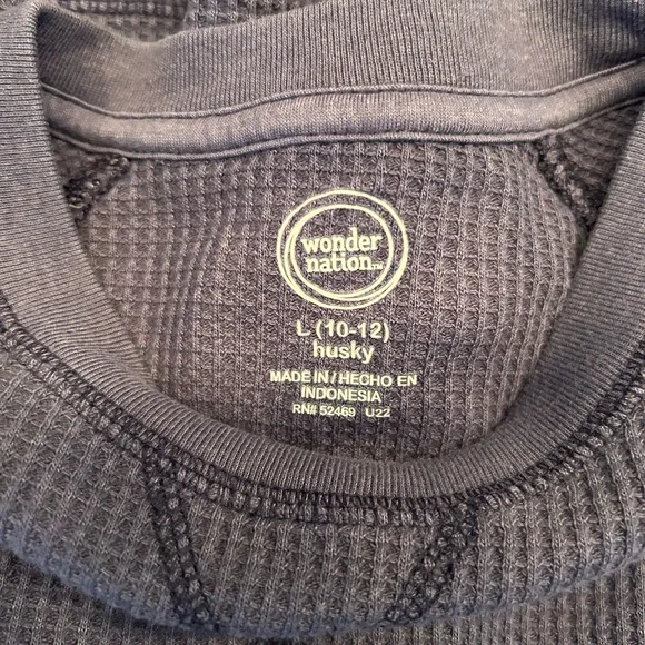 Boys Husky long sleeve‎ lot husky 10/12 - Picture 4 of 4